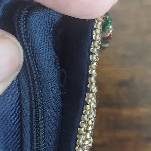 C Marie Beaded Holiday Gingerbreadman Crossbody - Picture 4 of 10